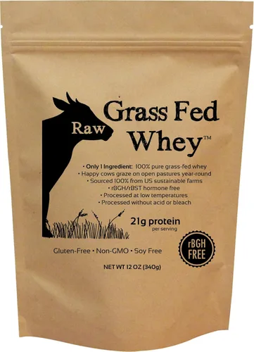 Vista 4 de Proteína de suero de vacas saludables y felices alimentadas 100 % con pasto, procesamiento en frío, no desnaturalizado, no OMG, 1