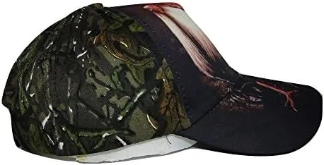 Vista 5 de RFCO Chicken Rooster # 1 Camo Camo Printed Cap Hat, Multi