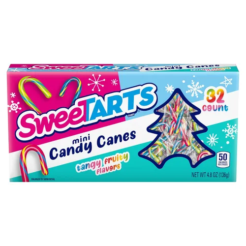 Vista 17 de SweeTARTS Cuerdas, dulces, sandía Berry Collision, suave y masticable, 9 oz