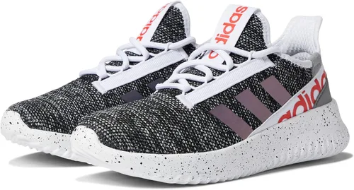 Vista 4 de adidas Kaptir 2.0 - Tenis de correr unisex para niños, Azul Rush-silver Metallic-flash Orange
