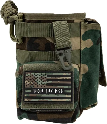 Vista 16 de Iron InfideI Battle Bottle Sleeve - Funda para botella de 64 oz y 32 oz, solo para botella de agua de acero de medio galón de 1L Cubierta Agua