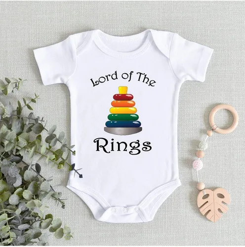 Vista 5 de TripleBDesigns Lord of the Rings - Mameluco de una pieza para recién nacido