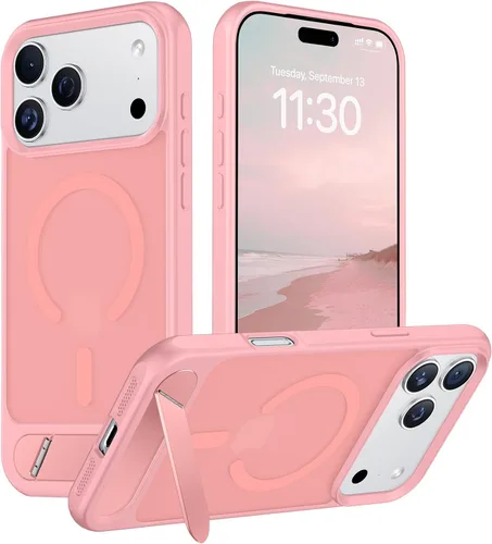 Vista 152 de Funda para iPhone 11 con compatibilidad magnética, [Soporte invisible incorporado][Compatible con MagSafe]