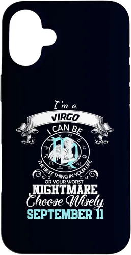Vista 23 de Virgo Zodiac Sign Astrology Horoscope September 11 Birthday Case for iPhone 17