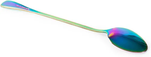 Vista 6 de dhrbsx Cuchara de té helado de mango largo, cucharas para mezclar cócteles, cucharas de café de acero inoxidable, cuchara de helado