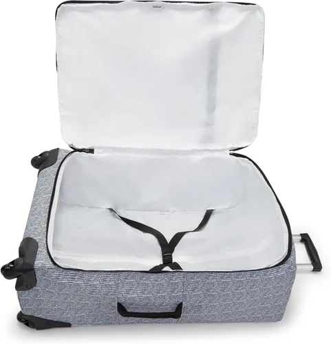 Vista 3 de Kipling Darcey - Equipaje grande de 29 pulgadas con ruedas giratorias de 360 grados para mujer, Simply Chevron, Darcey - Equipaje grande de 29