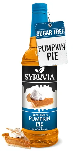 Vista 49 de Jarabe de café sin azúcar Syruvia, jarabe con sabor a caramelo para bebidas, lattes y postres – 25.4 fl oz