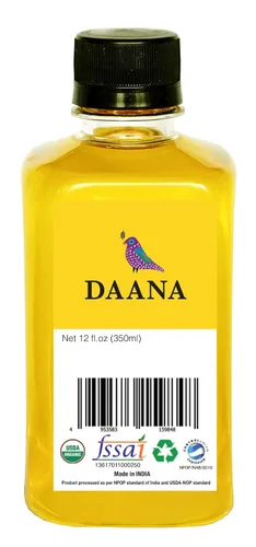 Vista 4 de Daana Aceite de cacahuete: certificado USDA orgánico, extra virgen, prensado en frío (12 oz)