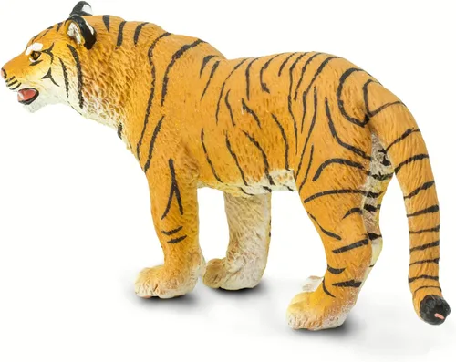 Vista 3 de Safari Ltd. Figura de Tigresa de Bengala – Figura realista de vida silvestre pintada a mano de 5 pulgadas – Juguete educativo para niños, niñas