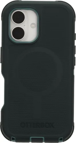 Vista 11 de OtterBox - Funda para iPhone 16, serie Defender, color azul (Baby Blue Jeans)