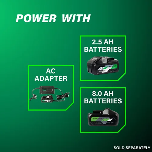 Vista 11 de Metabo HPT 36V MultiVolt™ Kit de controlador de impacto de martillo triple inalámbrico BOLT, controlador de impacto de alto torque con estuche, 2