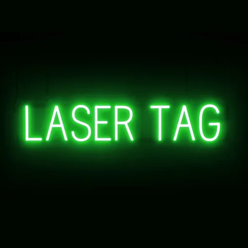 Vista 21 de SpellBrite Cartel de ESCAPE ROOM Letrero relacionado con el entretenimiento con aspecto de neón, fuente de luz LED roja 23.6 x 15.0 pulgadas Rojo