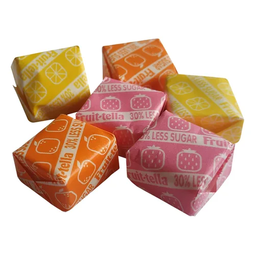 Vista 3 de Fruittella Mezcla de fresa, limón y naranja Caramelo Fruitella Caramelo de Fruittella Dulces de Fruitella Frutas de verano Fruitella Bolsa