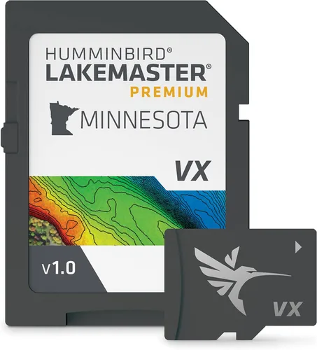 Vista 9 de Humminbird LakeMaster Premium Map SD Card for Fish Finders