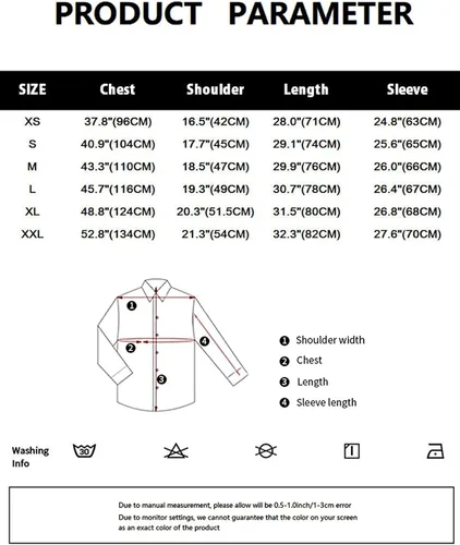 Vista 7 de ZEROYAA Camisas de algodón y lino de manga larga con botones y bolsillo para hombre