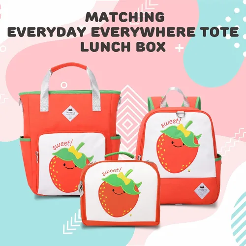 Vista 7 de BEATRIX NEW YORK - Mochila de 11 pulgadas con correa extraíble para niñas y niños, ideal para preescolar y jardín de infantes, Berry, 24 x 12 x 29
