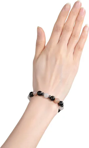 Vista 4 de Feng Shui Bracelet, Money attraction Bracelet, Good Luck Beaded Bracelet, Entrepreneur Business Relationship Bracelet, Happy Mood crystal bracelet