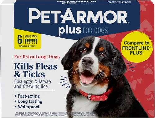 Vista 24 de petarmor Plus & de pulgas Tick Tratamiento para gatos, más de 1,5 kg, 3 ct
