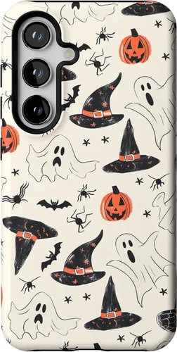 Vista 378 de Casely Funda para Galaxy S9 Postura de cadáver Yoga de esqueleto Diseño protector delgado esencial de doble capa