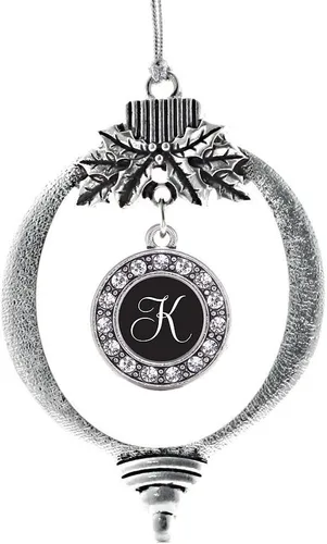 Vista 230 de Inspired Silver - Adorno de cromosoma 21 con dije de círculo de plata con joyas de circonita cúbica