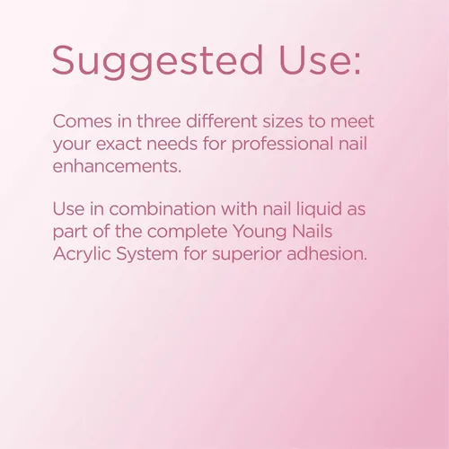 Vista 4 de Polvos acrílicos Young Nails para uñas