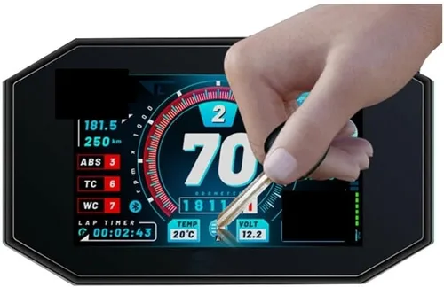 Vista 7 de Protector de pantalla para Suzuki DL250 V-Strom 250 Vstrom DL 250 Vstrom650 GSX250 GSX 250 motocicleta Cluster Protector de pantalla de película