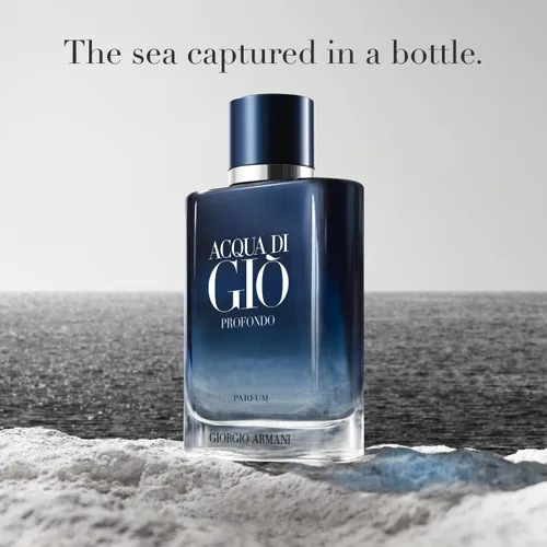 Vista 3 de Armani Beauty - Acqua di Giò Profondo - Parfum - Colonia para hombres - Fragancia masculina aromática y ambarizada de Fougère - Notas de bergamota