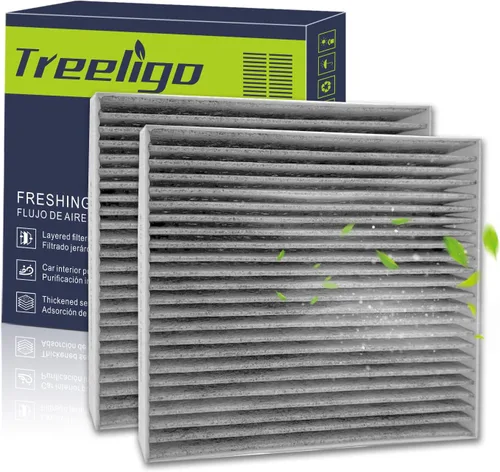 Vista 12 de Treeligo Paquete de 2 filtros de aire de cabina CF10134 Compatible con Honda Civic (2006-2015), Accord (2003-2022), CR-V (2007-2016), Odyssey