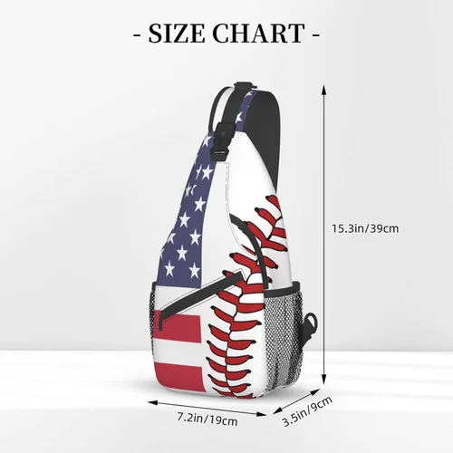 Vista 2 de SURERUIM Mochila ligera para el pecho, mochila cruzada para hombres y mujeres, linda mochila para gimnasio, deportes, viajes, senderismo