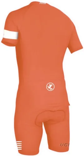 Vista 16 de UGLY FROG Traje de triatlón para hombre de manga corta Jersey de piernas cortas Skinsuit Tri Kit Ciclismo Skinsuit Team Bike Ropa