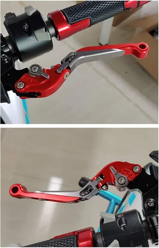 Vista 5 de Palancas de embrague de freno de motocicleta CNC para Suzuki VStrom 1000 DL1000 DL 1000 2002 2003 2004 2005-2016 V-Strom DL1000 (color : 4)