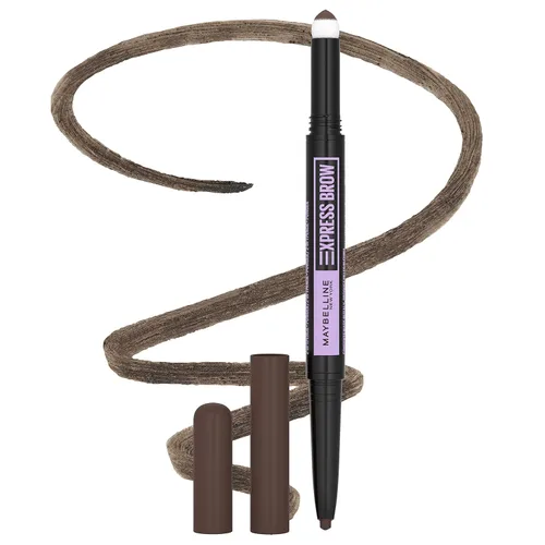 Vista 7 de Maybelline Express Brow 2 en 1 lápiz y maquillaje de cejas en polvo, rubio claro, 1 unidad