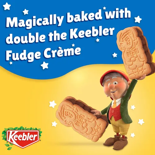 Vista 9 de Keebler E.L. Fudge - Galletas de elfwich de doble relleno, tamaño familiar