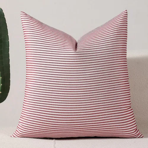 Vista 26 de vctops Fundas de almohada decorativas a cuadros azules de 12 x 20 pulgadas, funda de cojín lumbar de guingán para sofá, dormitorio