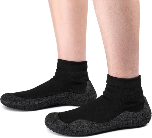 Vista 4 de Zapatos minimalistas para hombre y mujer, zapatos minimalistas para caminar sin caída, cómodos, ligeros, ultra portátiles, antideslizantes