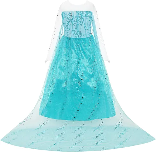 Vista 3 de Princess Costumes for Little Girls Dress Up Clothes for Little Girls Toddler Costume with Accessories Christmas Birthday