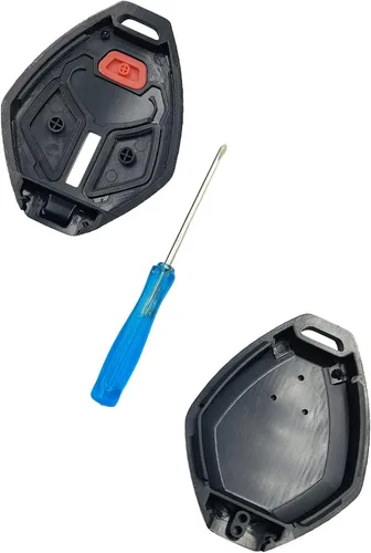 Vista 3 de No requiere corte: funda de repuesto para llavero remoto de entrada sin llave para Mitsubishi Eclipse Endeavor Galant Lancer Outlander