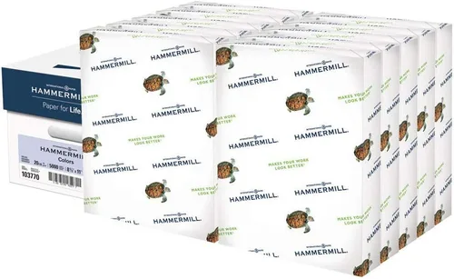 Vista 31 de Hammermill - Papel de color, papel de impresora color ante de 20 libras, 8.5 x 11 pulgadas - 1 resma (500 hojas), fabricado en los Estados Unidos