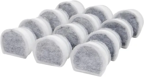 Vista 8 de PetSafe Drinkwell Avalon & Pagoda Fountain Filtros de Carbón Activado - Mejor Opción de Hidratación - Pureza Duradera - Bebida Sin Olores