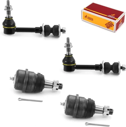 Vista 171 de Metrix Premium Chassis Parts - Juego de 4 piezas de articulación de rótula superior y barra estabilizadora delantera para Ford Ranger RWD 1998-2011