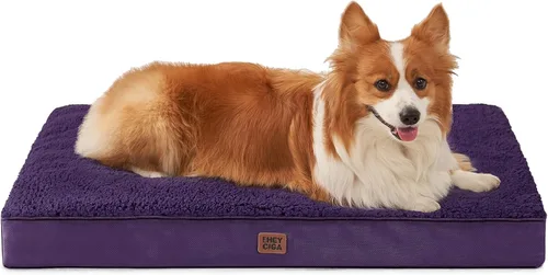 Vista 45 de EHEYCIGA Camas ortopédicas para perros, cama para perros con funda extraíble lavable, todos los tamaños de perros