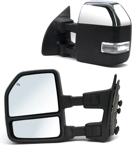 Vista 12 de ReYee Espejo lateral izquierdo del conductor para Volkswagen Beetle 2012-2019, Jetta 2011-2018, 2012-2015, 2017 Passat Mirror Glass sin placa