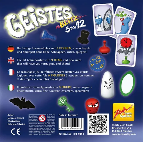 Vista 2 de Zoch Verlag GmbH Juego de mesa Geistesblitz 5 VOR 12