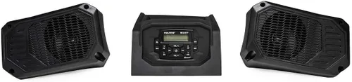 Vista 3 de Polaris Bluetooth, control de Apple, estéreo para tablero AM/FM y 2 altavoces de 5.25 x 5.25 por MB Quart - 2882750