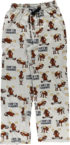 Vista 3 de Lazy One Pantalones de pijama de animales para hombre, pantalones separados para hombre, pantalones de descanso