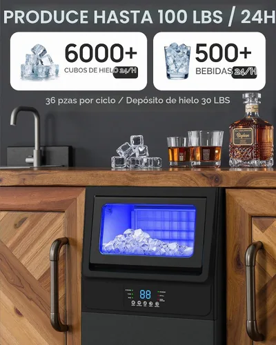 Vista 5 de Máquina comercial para hacer hielo