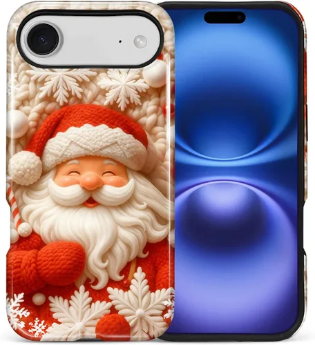 Vista 37 de Funda para iPhone 13 iPhone 14, a prueba de golpes, funda protectora híbrida de 2 capas, doble protección contra caídas, antiarañazos, diseño