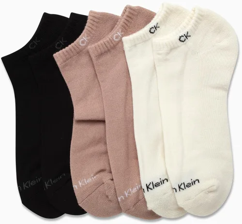 Vista 48 de Calvin Klein Calcetines para hombre, mezcla de algodón, acolchados, sin talla, forro de calcetines atléticos (6 unidades)
