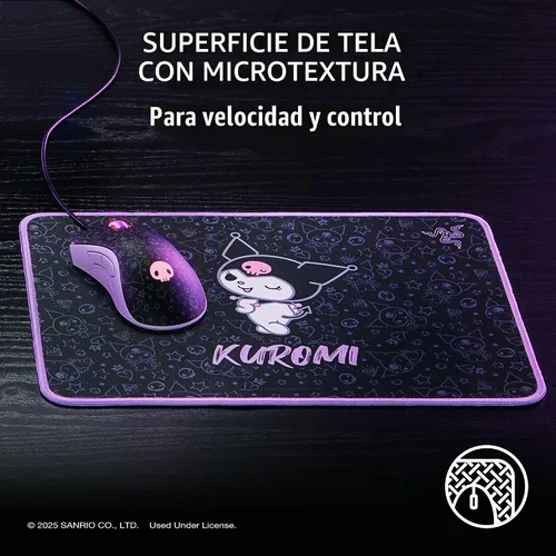 Vista 2 de Razer DeathAdder Essential Gaming Mouse & Goliathus Soft Mouse Mat Bundle
