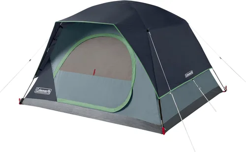 Vista 9 de Coleman Skydome Camping Tent with 5 Minute Setup, 2/4/6/8 Person Weatherproof Tent with Rainfly & Carry Bag, 20% More Headroom Than Traditional